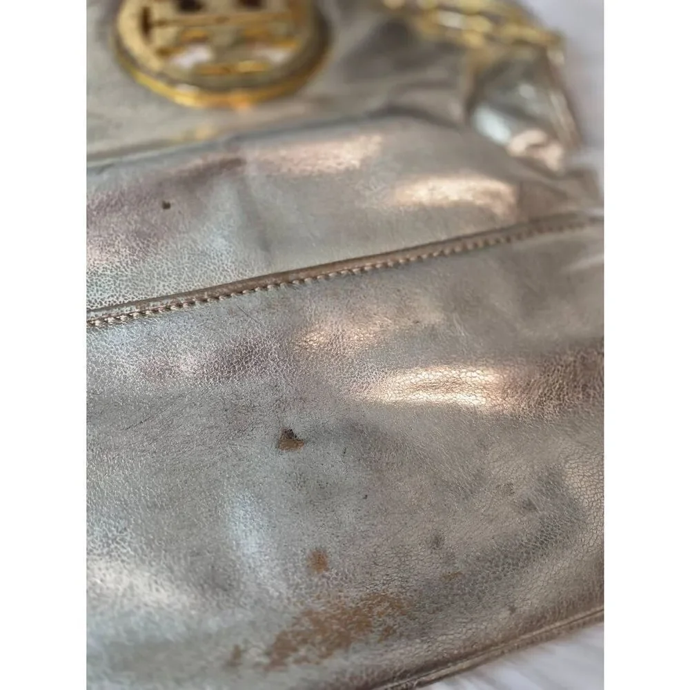 Tory Burch champagne purse
